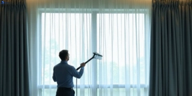 Commercial drapes cleaning service kholo hotels offices