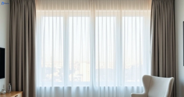 Restored vibrant drapes in kholo QLD after Matty Curtain Cleaning